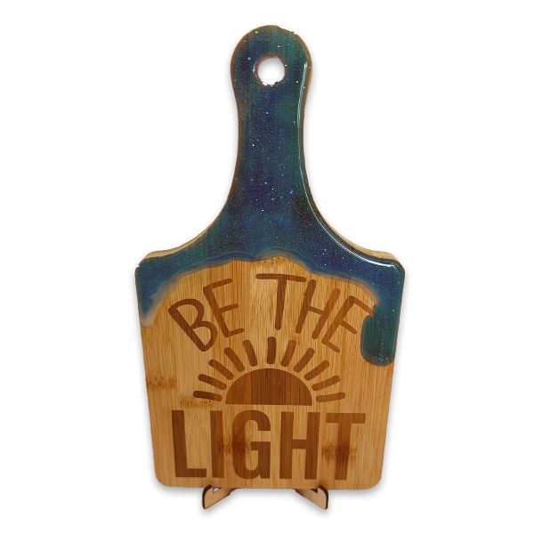 Custom Be the Light Board