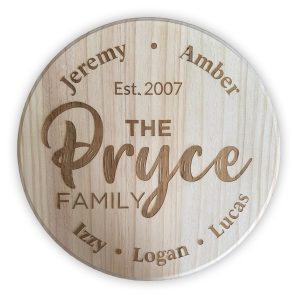 custom family sign